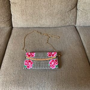 Embroidered Clutch/Wallet